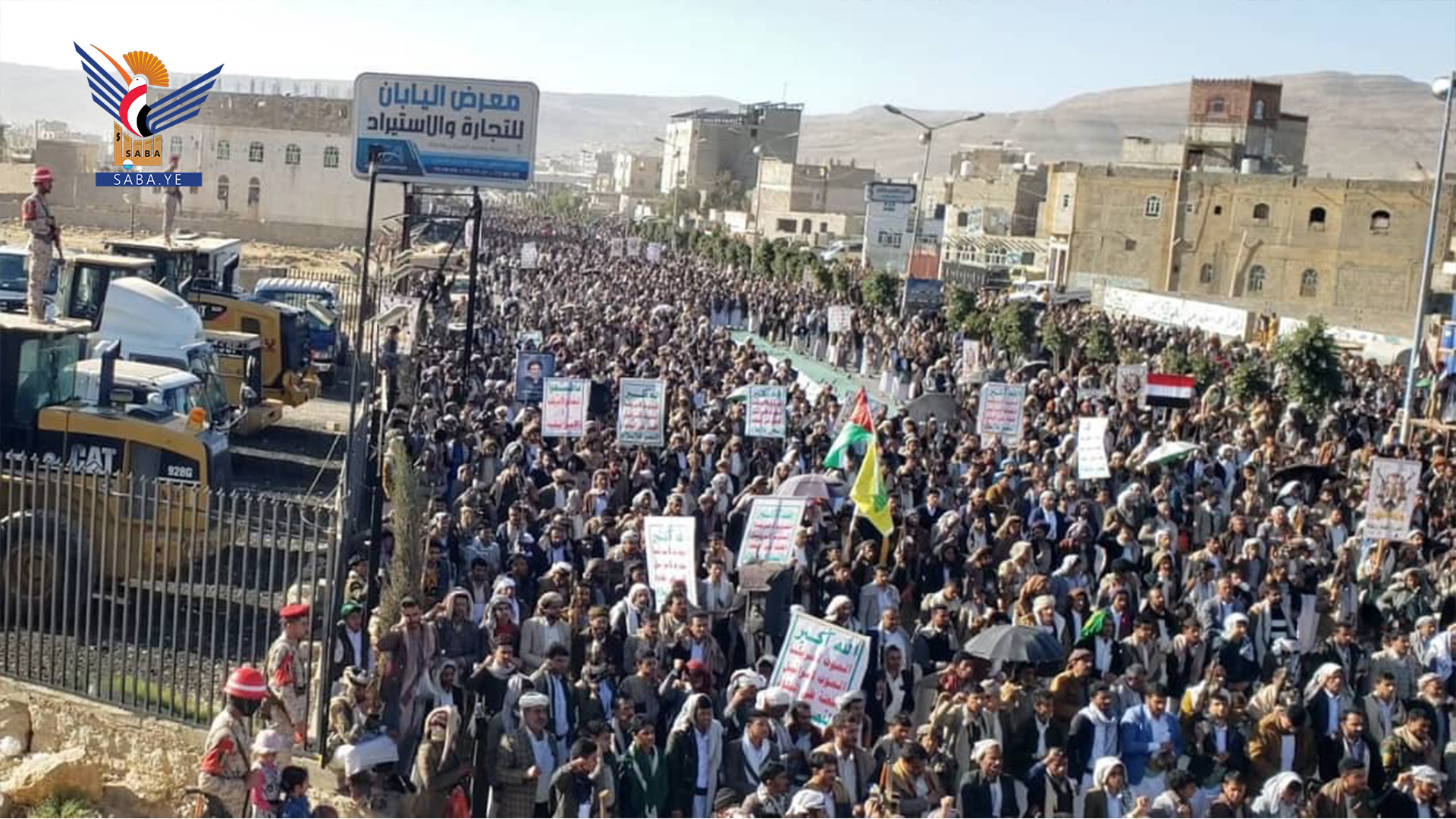 Dos millones de personas participan en marchas de la victoria en la capital y las gobernaciones, coronando la postura heroica de Yemen con Gaza